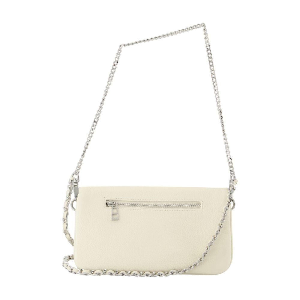 Zadig & Voltaire Rock Nano Crossbody Bag — White Cowhide