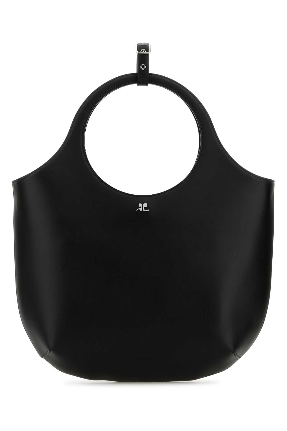 Courreges Holy Shoulder Bag — Black
