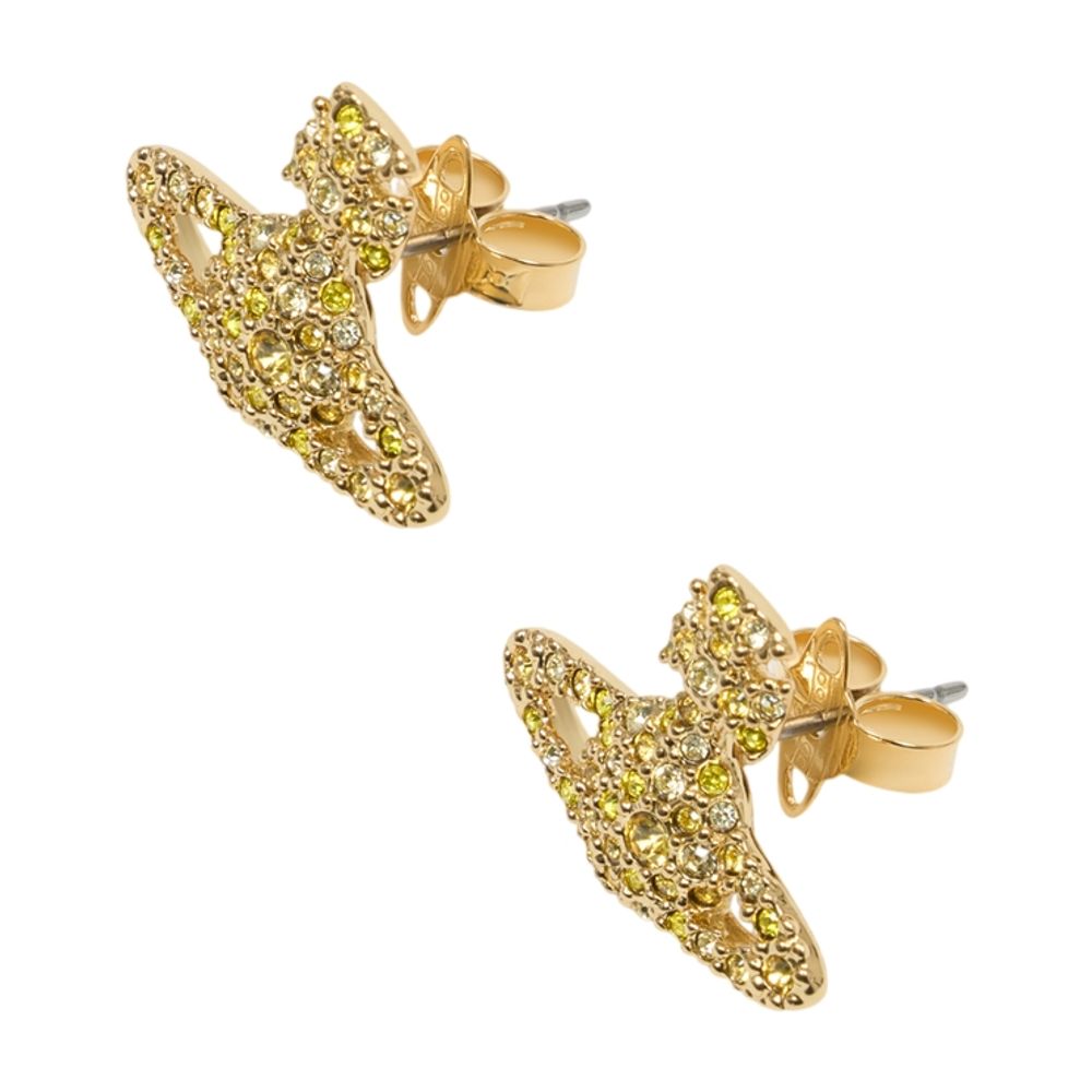 Vivienne Westwood Grace Earrings — Gold Metal