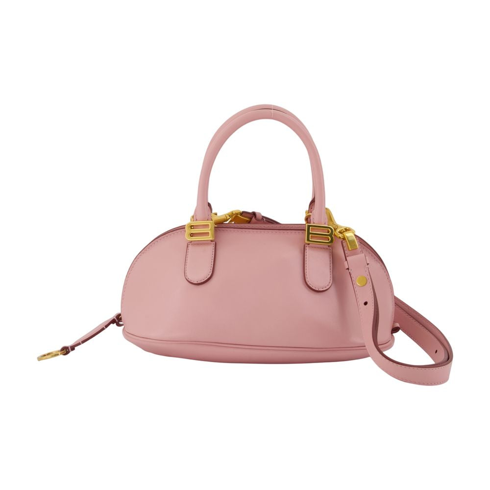 Balenciaga Top Handle Bag — Pink Calfskin