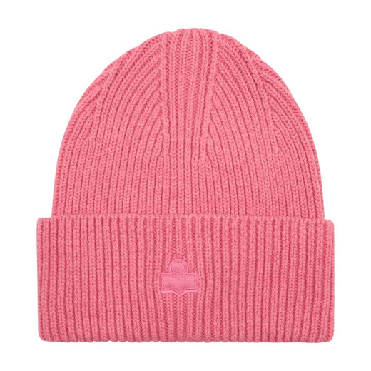 Isabel Marant Be037mfb-D1d02a-40bg Beanie — Pink Cotton Beanies