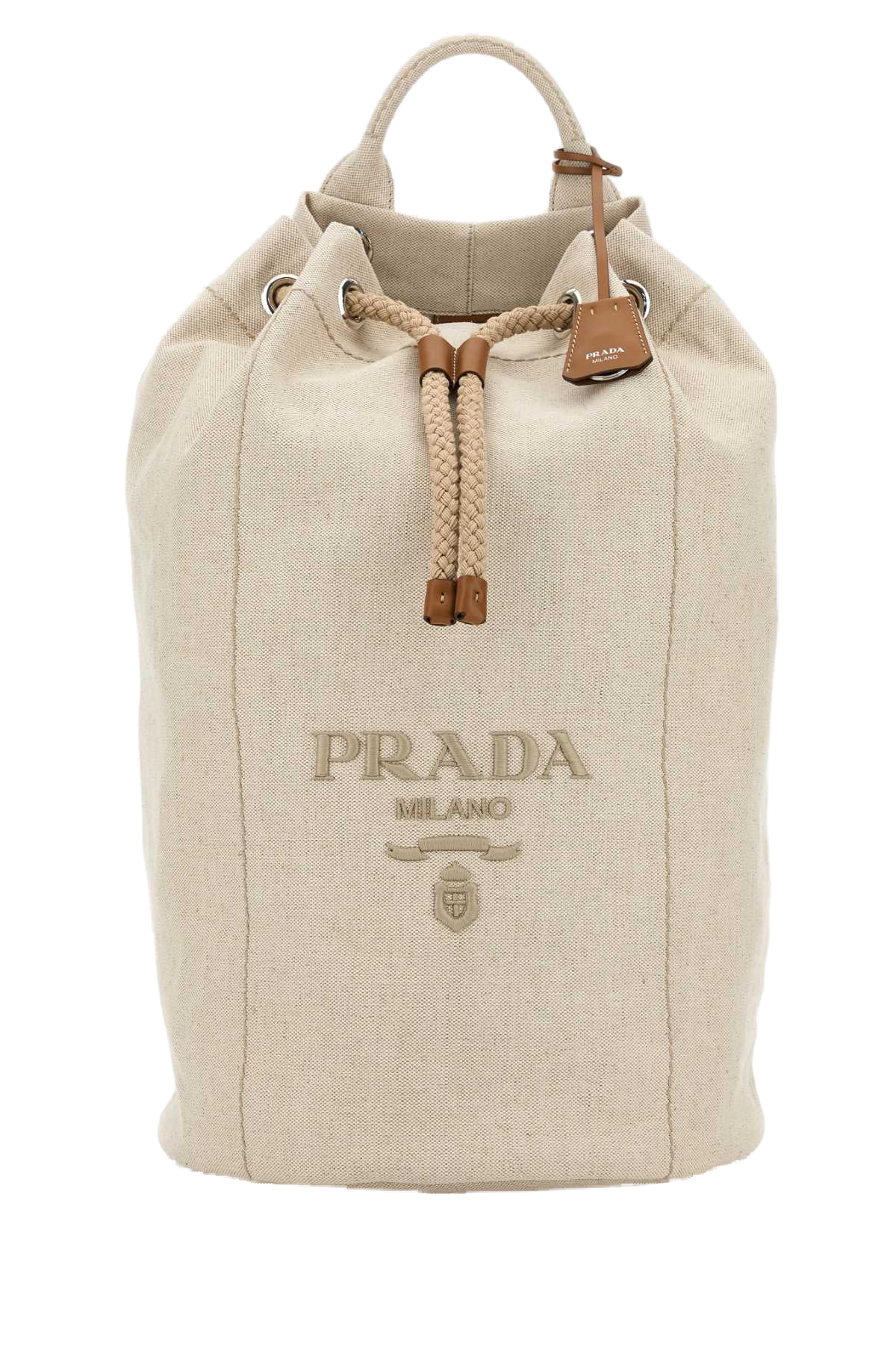 Prada Backpack — Beige Coli-vitello