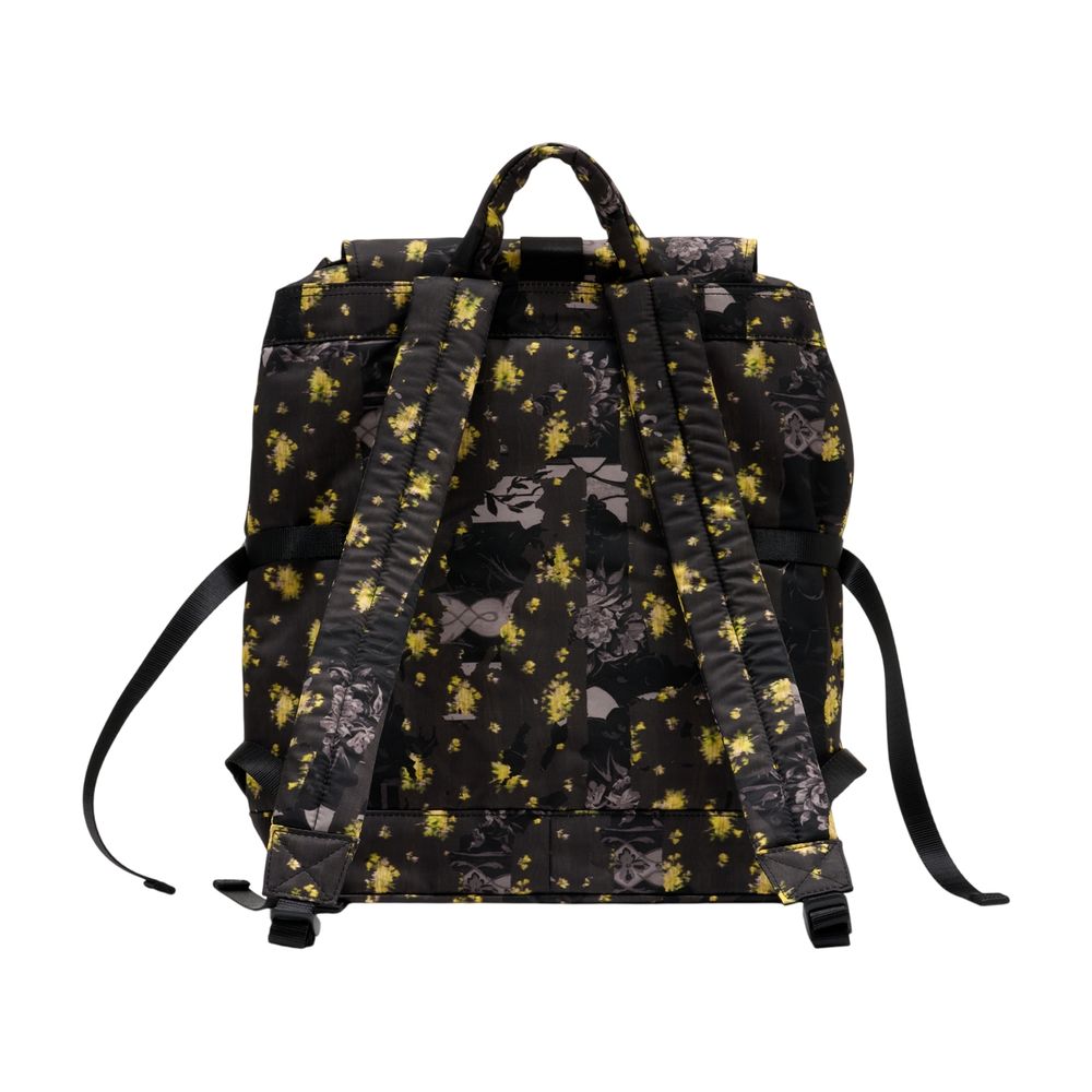 Ganni Re Tech Backpack — Black Synthetic