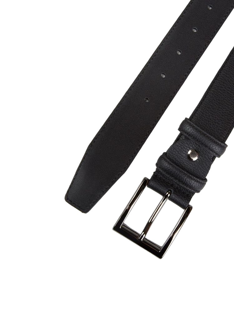 Momo Design Genuine Leather Belt — Black