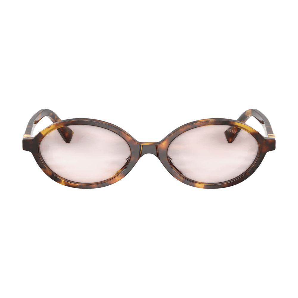 Miu Miu 0mu04zs-14l4i050 Tortoiseshell Acetate Sunglasses — Brown