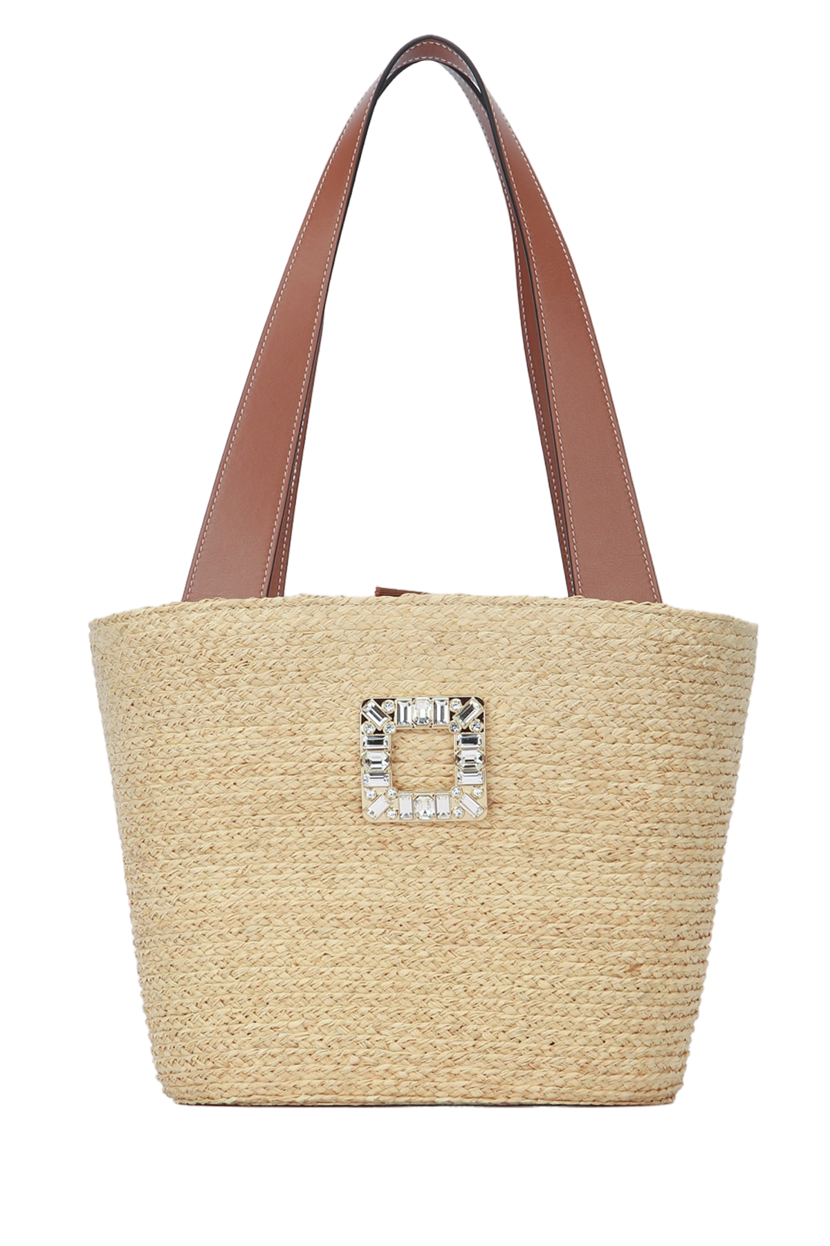 Roger Vivier Rv Skate Tote Bag — Beige