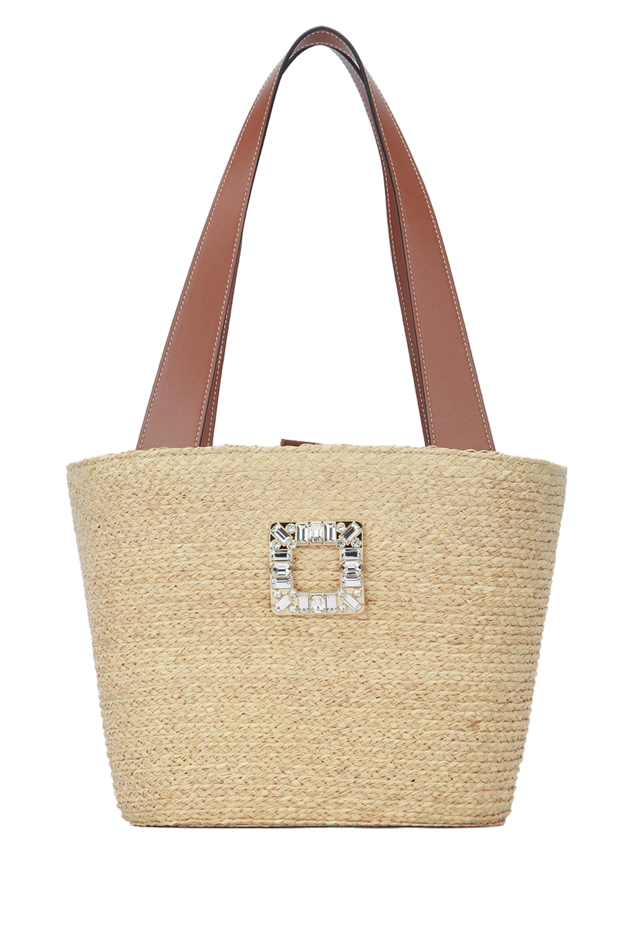 Roger Vivier Rv Skate Tote Bag — Beige