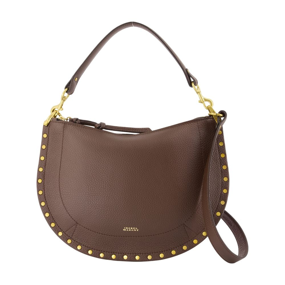 Isabel Marant Oskan Shoulder Bag — Brown Cowhide