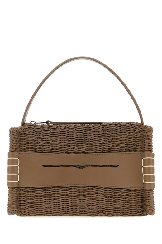 Jw Anderson Loafer Shoulder Bag — Taupe
