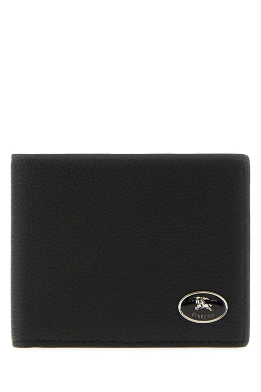 Burberry Hipfold Wallet — Black Exterior: Calf