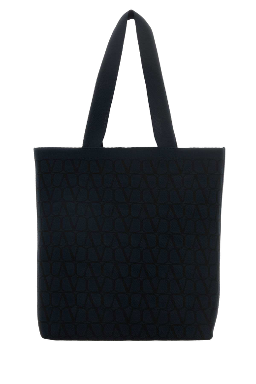 Valentino Garavani Tote Bag — Black Exterior: Fabric