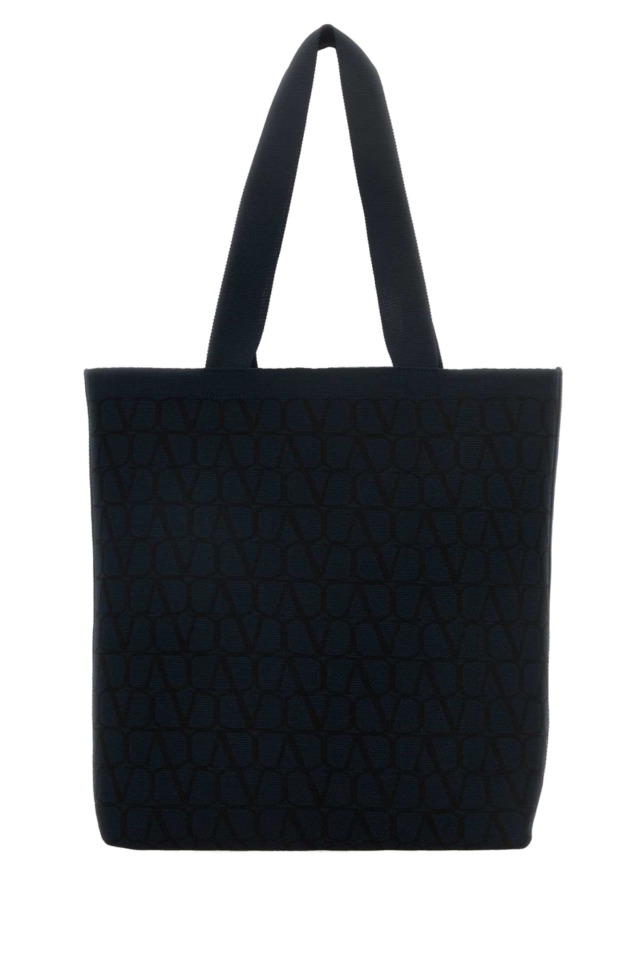 Valentino Garavani Tote Bag — Black Exterior: Fabric