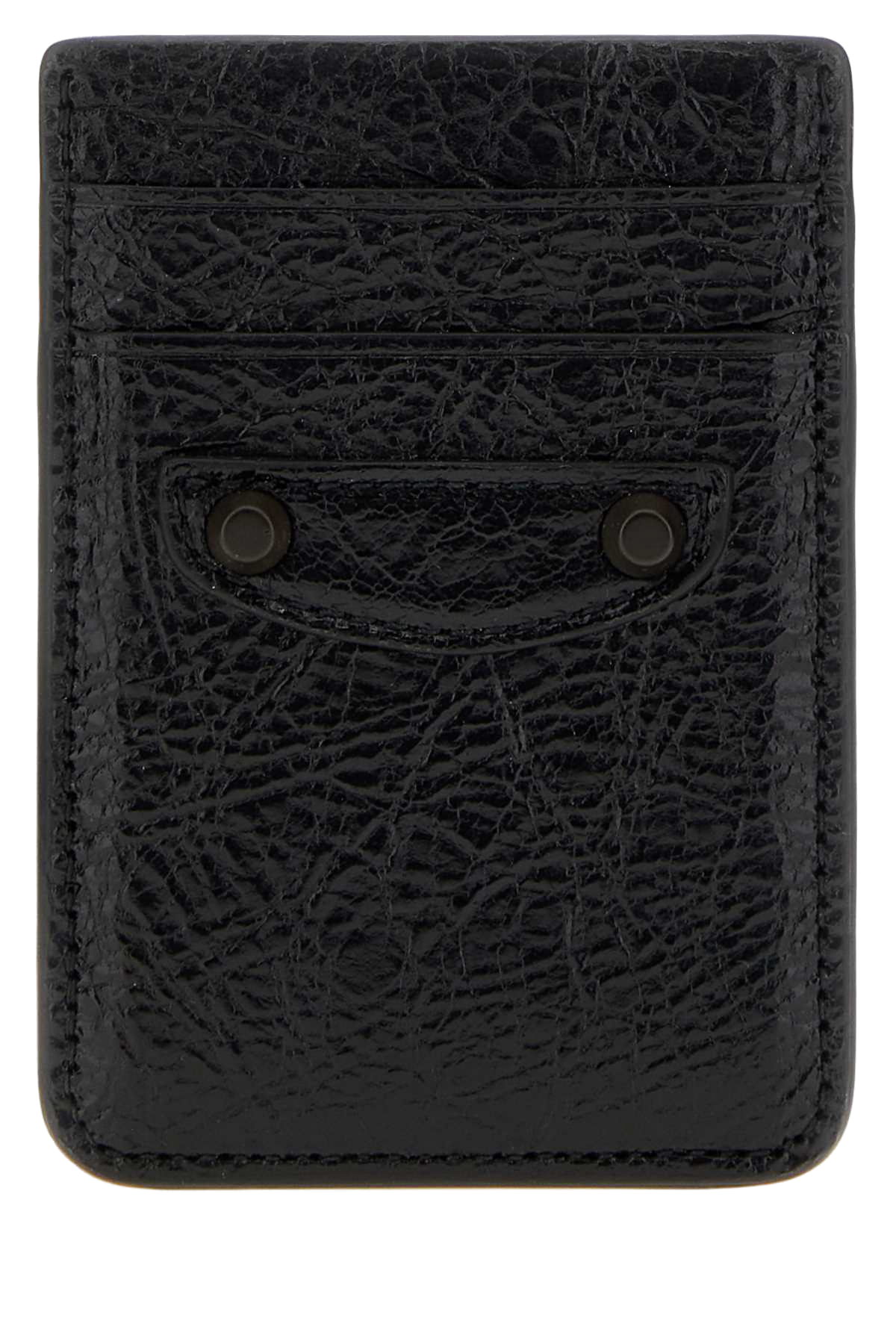 Balenciaga Le City Card Case — Black Wallet