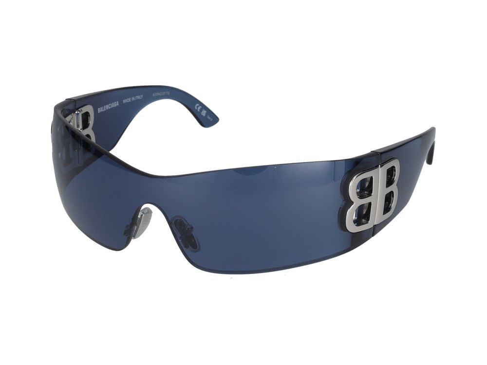 Balenciaga Bb0359s Sunglasses — Blue Nylon Fiber