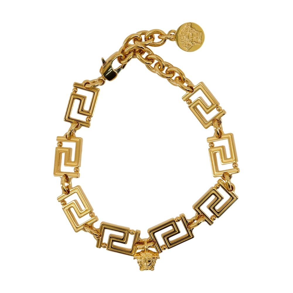 Versace Greca Bracelet — Gold Metal Bracelets