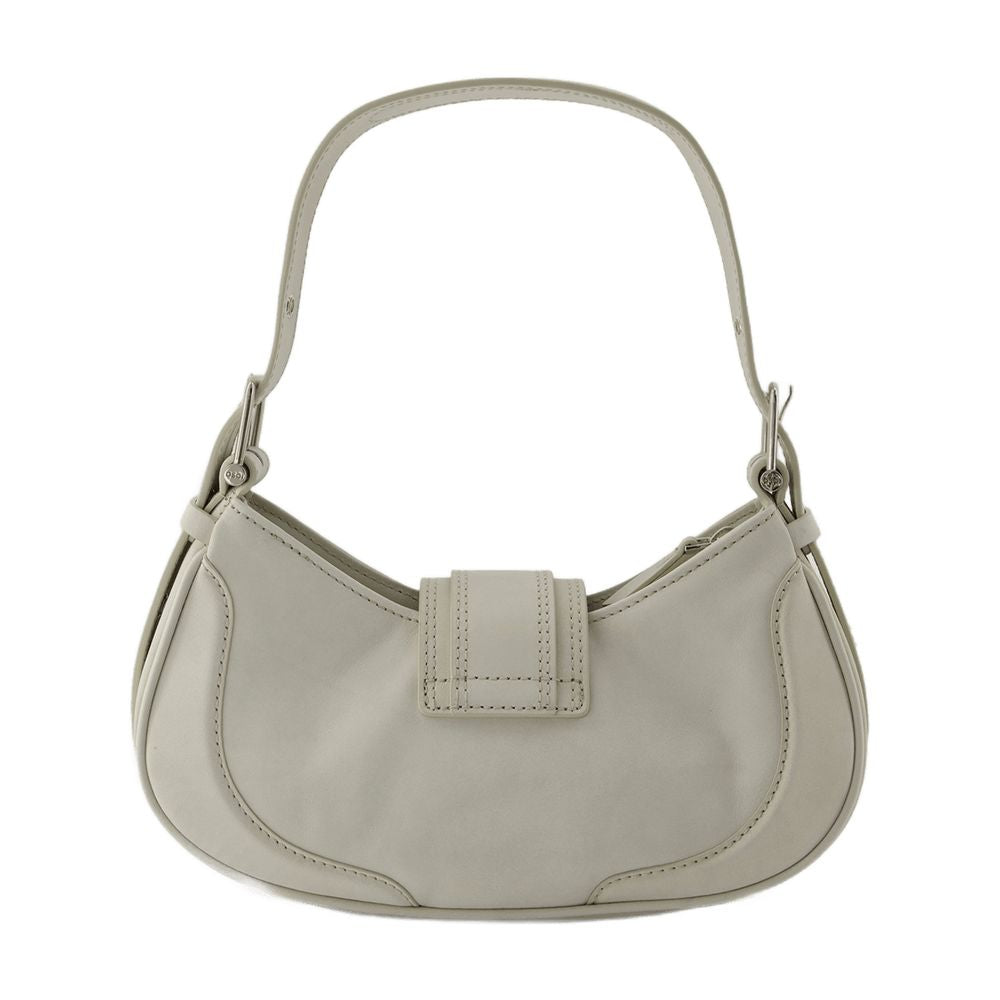 Osoi Shoulder Bag — White Calfskin