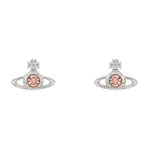 Vivienne Westwood Nano Solitaire Earrings — Silver Metal