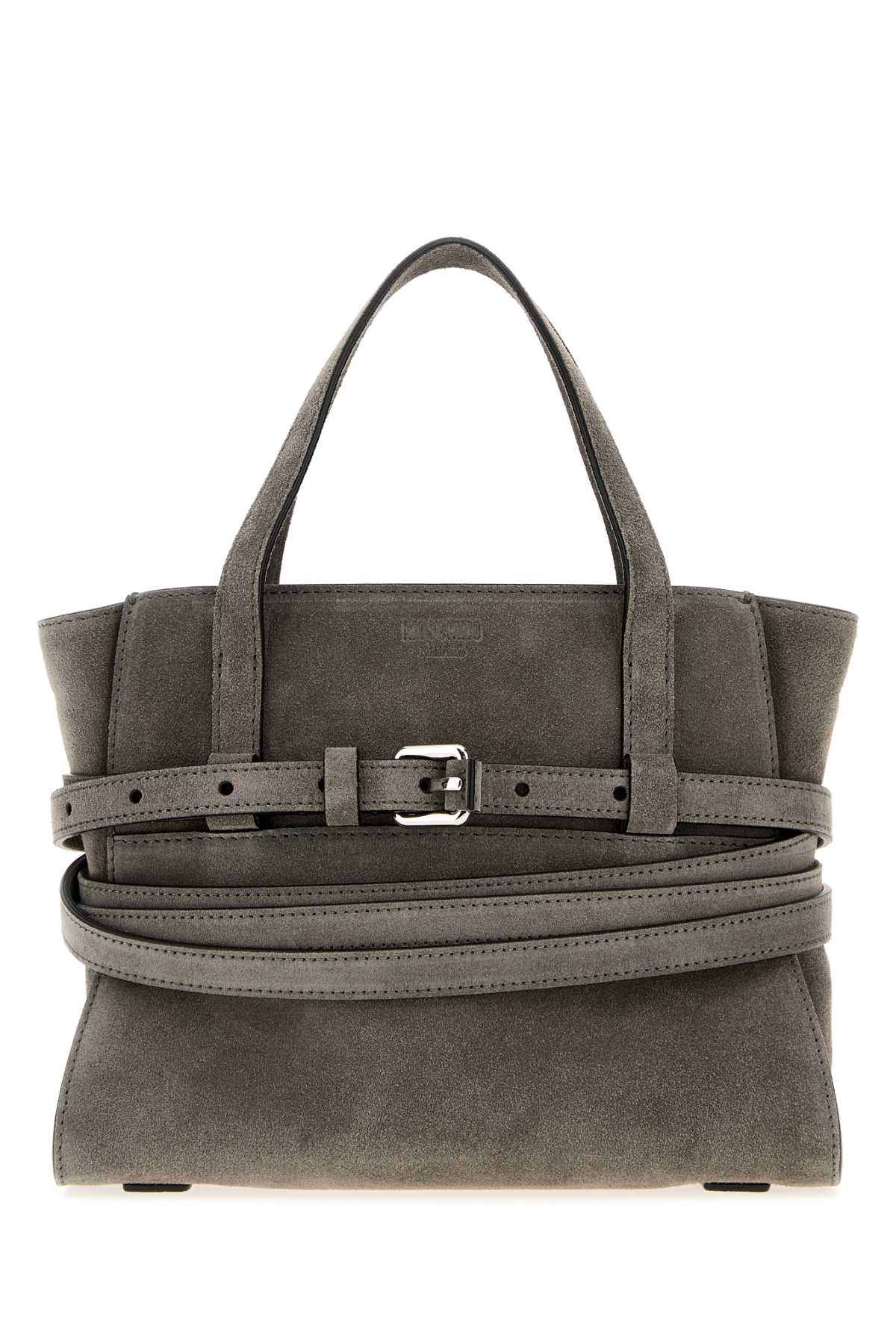 Moschino Top Handle Bag — Gray