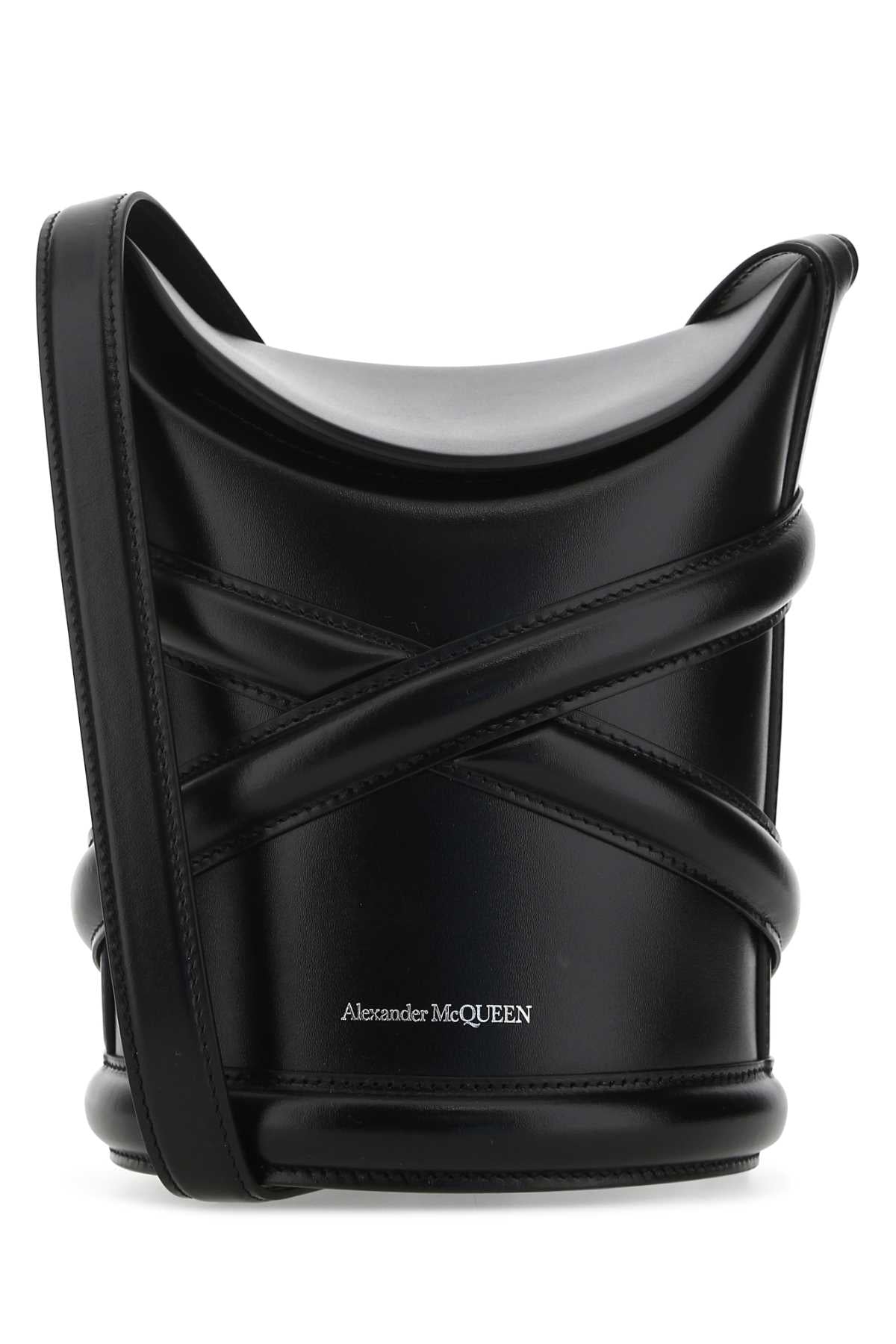 Alexander Mcqueen Bucket Bag — Black