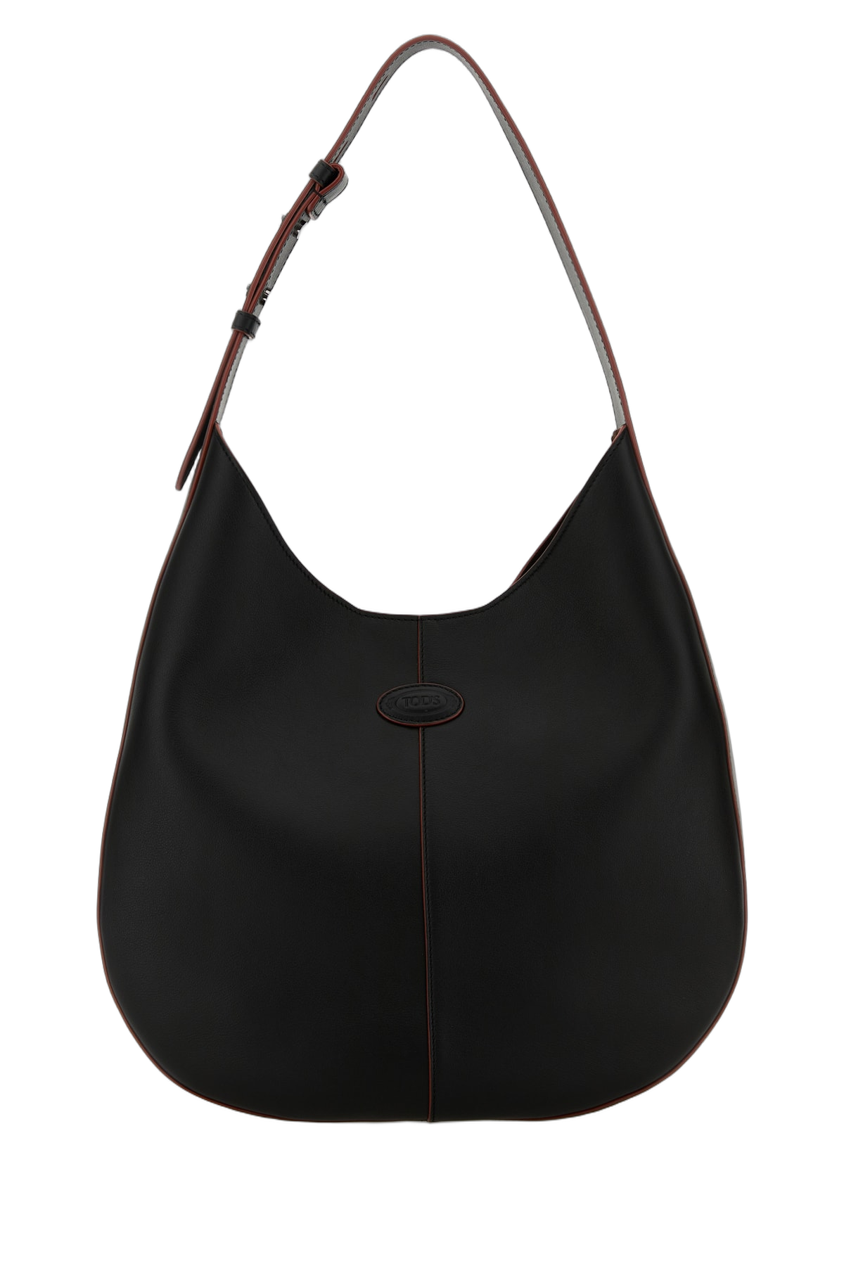 Tods Shoulder Bag — Black Leather