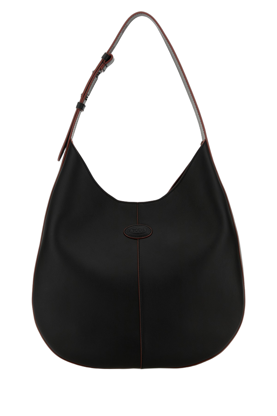 Tods Shoulder Bag — Black Leather