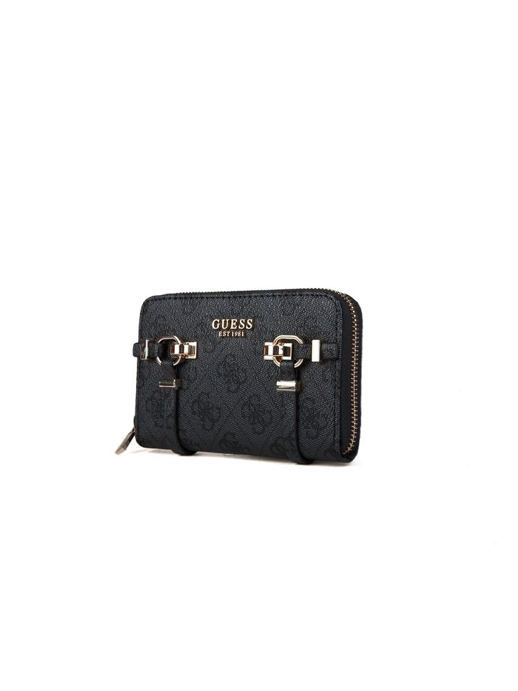 Guess Leona Wallet — Black Polyurethane