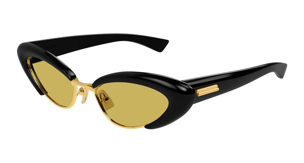 Bottega Veneta Bv1387s Sunglasses — Black Acetate