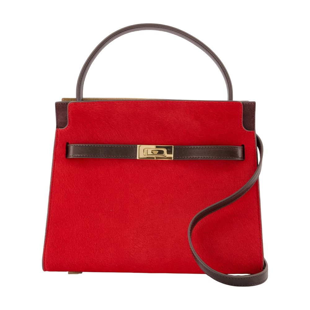 Tory Burch Top Handle Bag — Red Calfskin