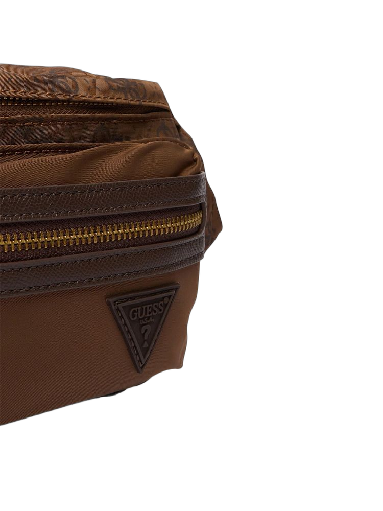 Guess Berlin Belt Bag — Brown Polyester