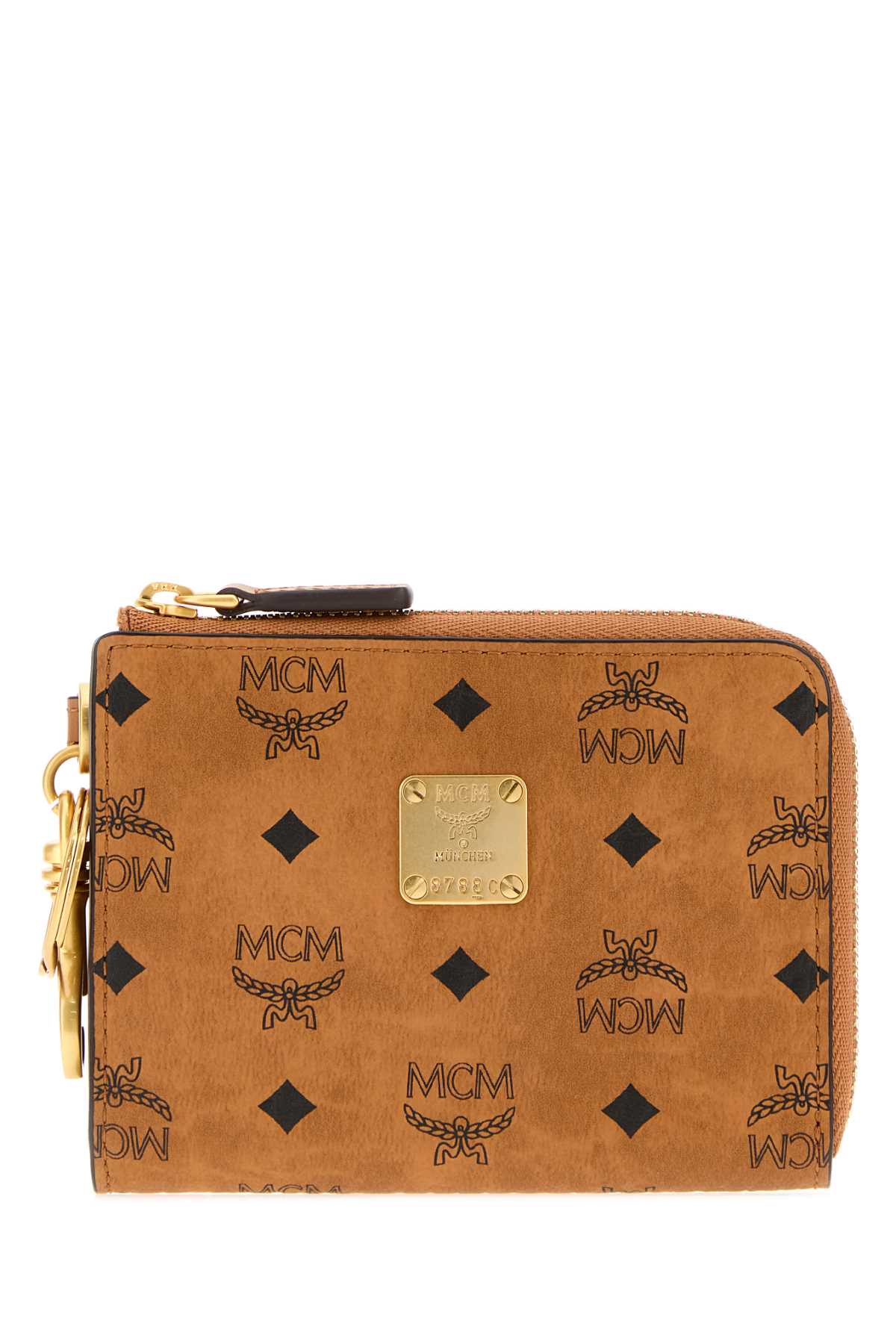 Mcm Aren Card Case — Brown Cases