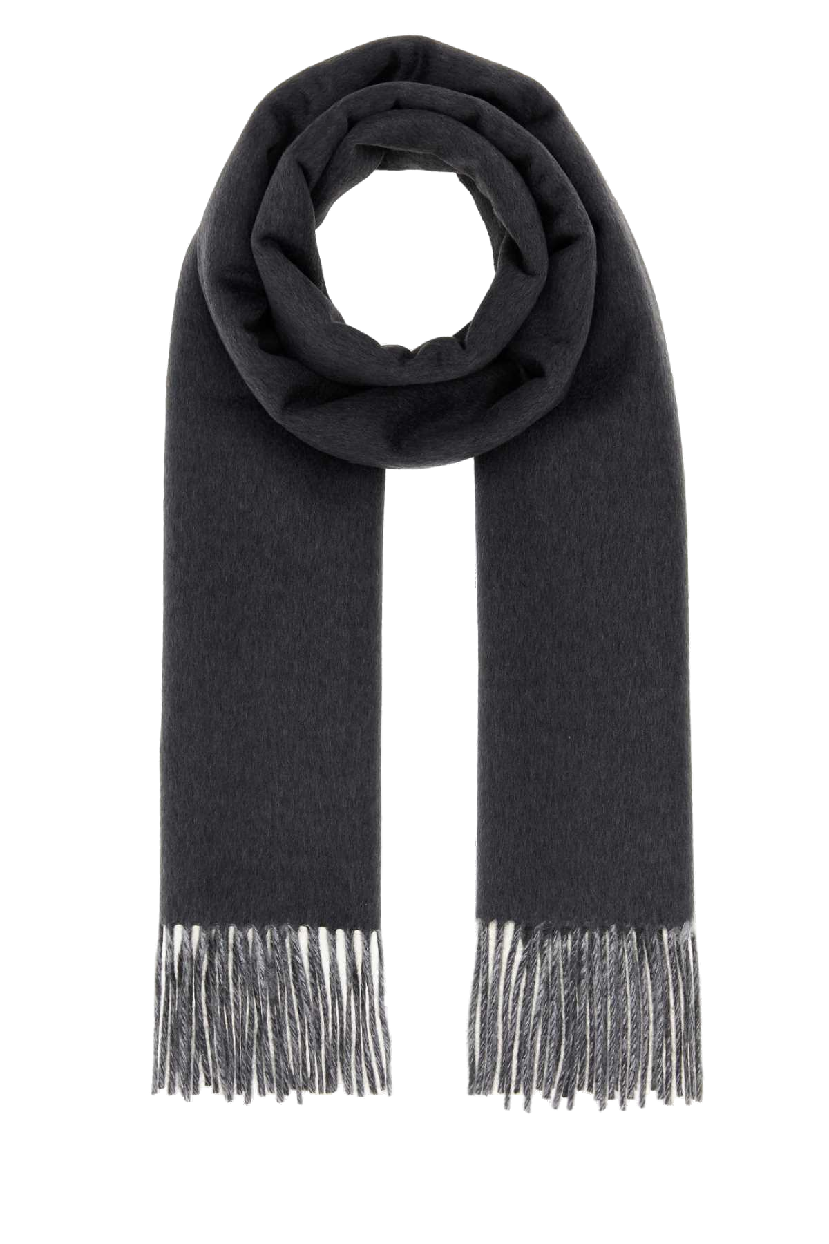 Prada Cashmere Scarf — Gray Scarfs