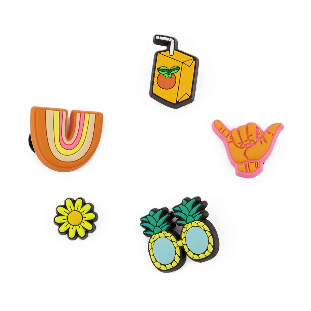 Crocs Jibbitz Clip — Multicolor Pvc Hair Pins Claws & Clips