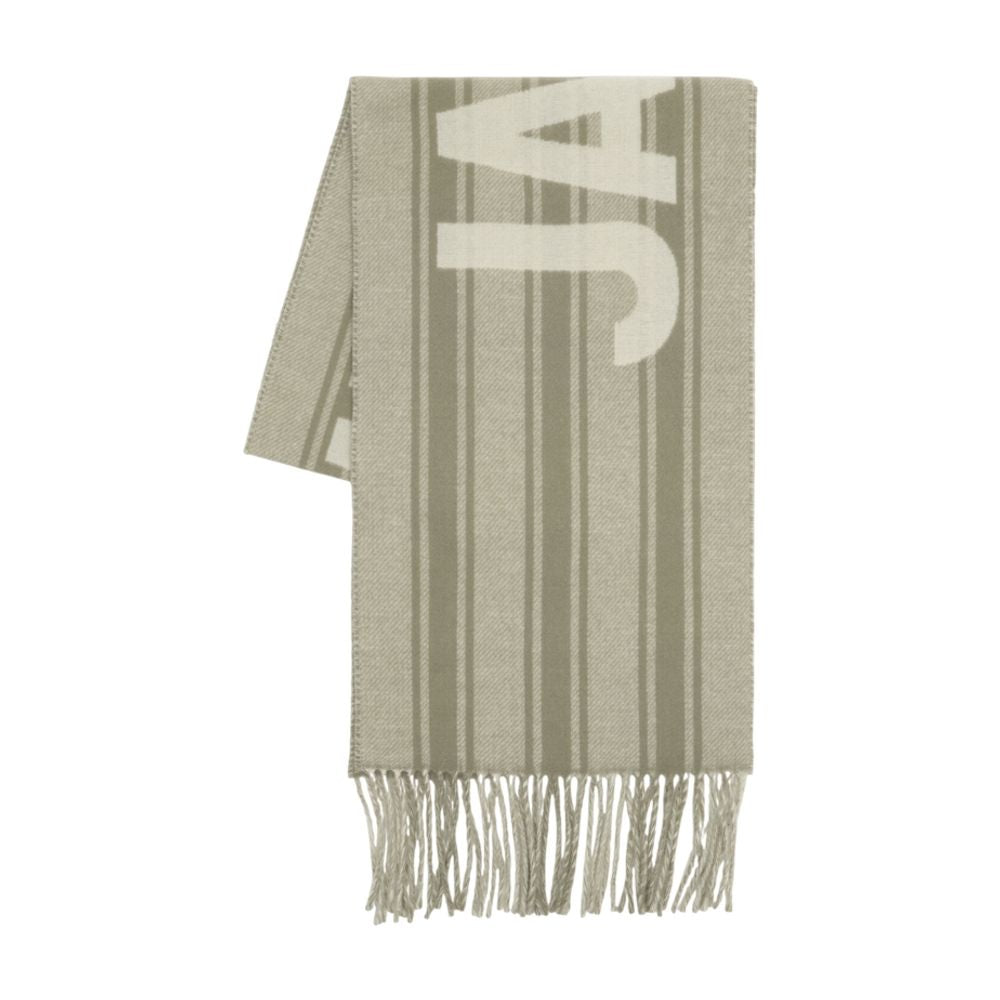Jacquemus Scarf — Beige Wool Scarfs