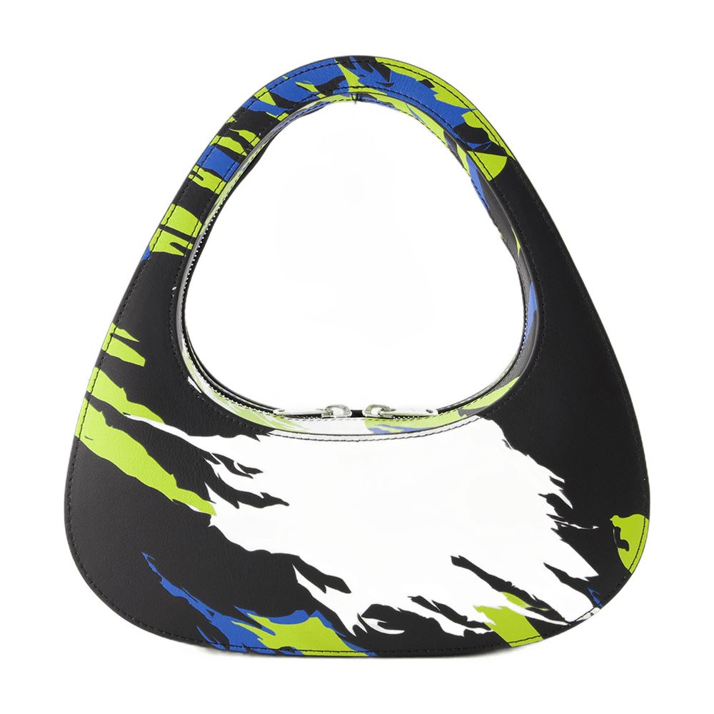 Coperni Swipe Shoulder Bag — Multicolor Calfskin