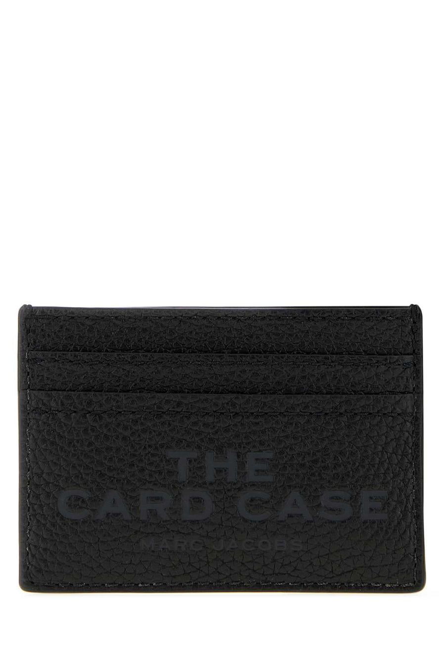 Marc Jacobs Card Case — Black Cow Leather Wallet
