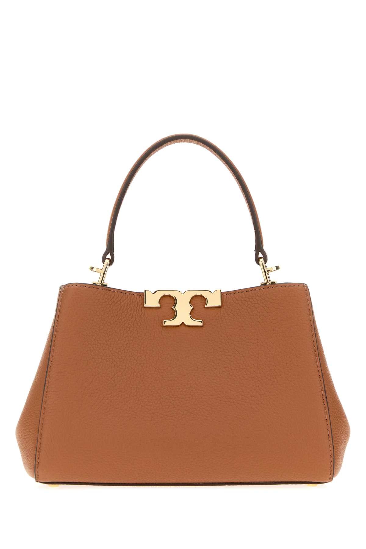 Tory Burch Soft Top Handle Bag — Tan