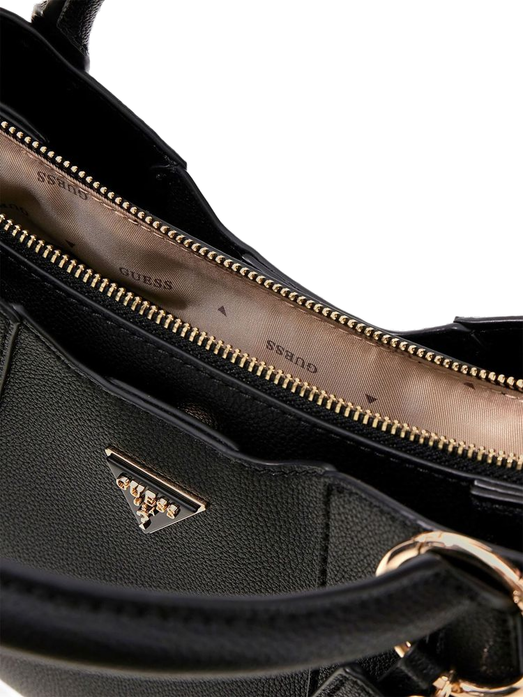 Guess Shoulder Bag — Black Polyurethane