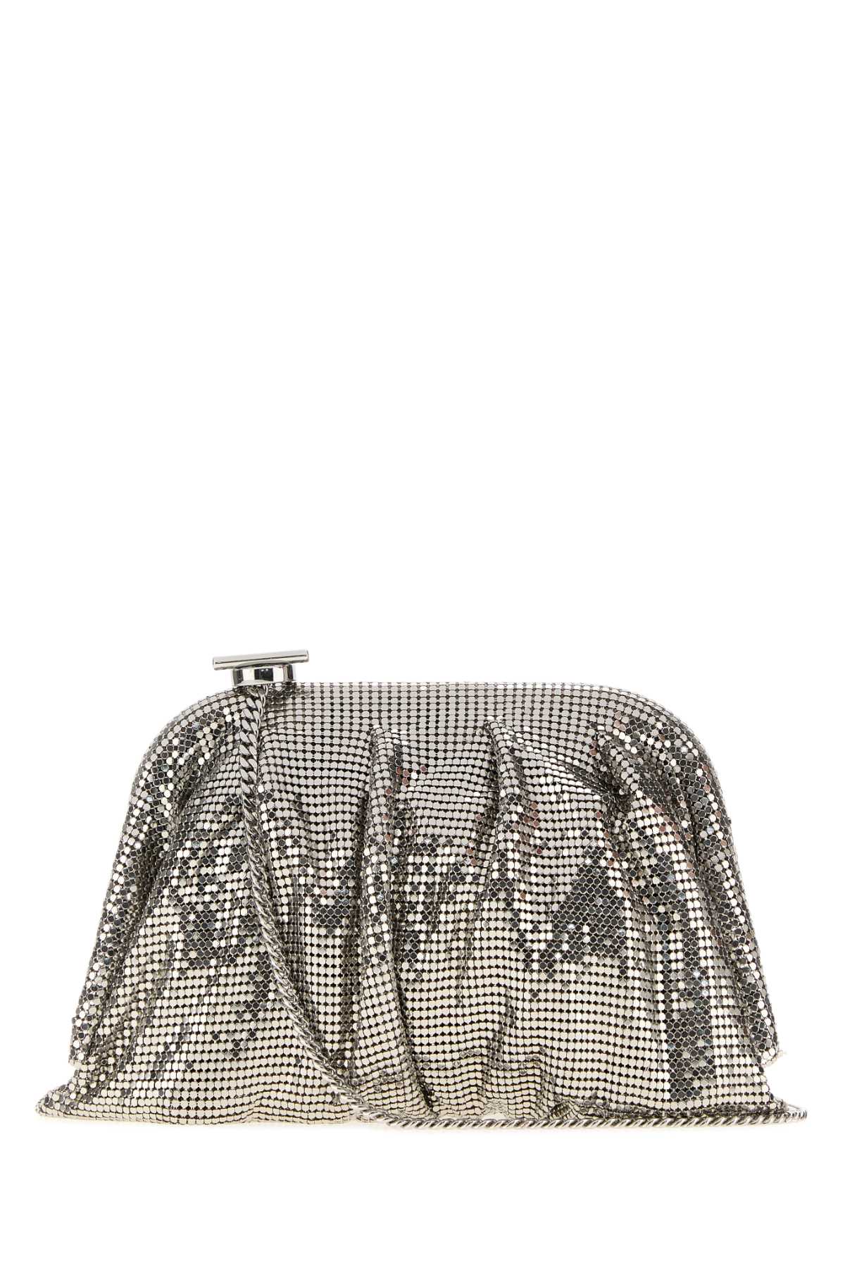 Benedetta Bruzziches Venus La Petite Clutch — Silver