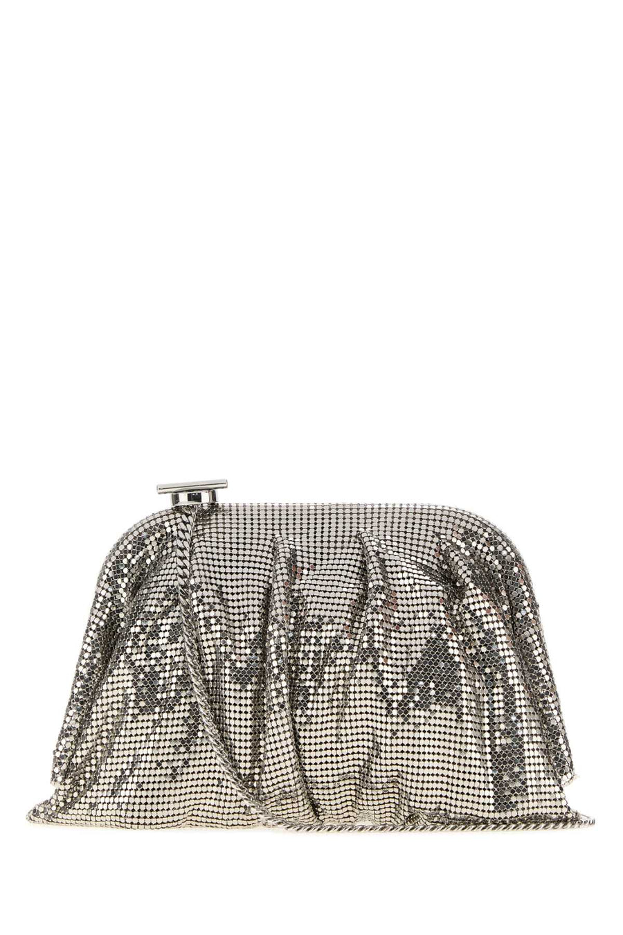 Benedetta Bruzziches Venus La Petite Clutch — Silver