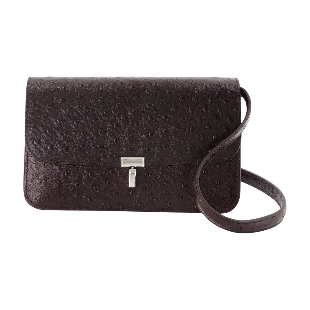 Toteme Crossbody Bag — Burgundy Calfskin