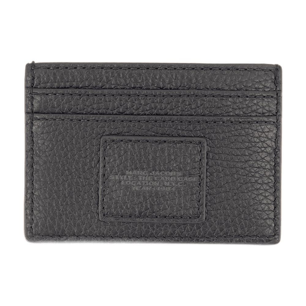 Marc Jacobs Leather Card Case — Black Cowhide Accessories / Wallets