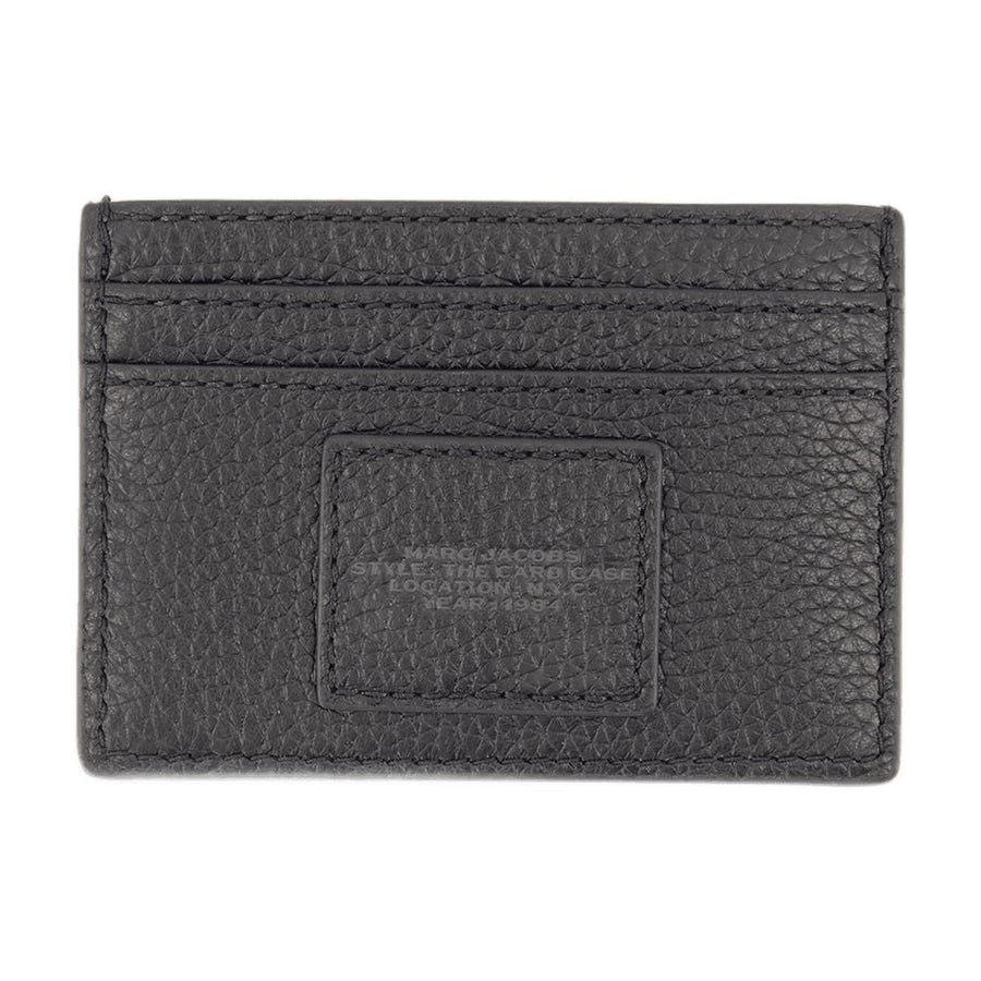Marc Jacobs Leather Card Case — Black Cowhide Accessories / Wallets