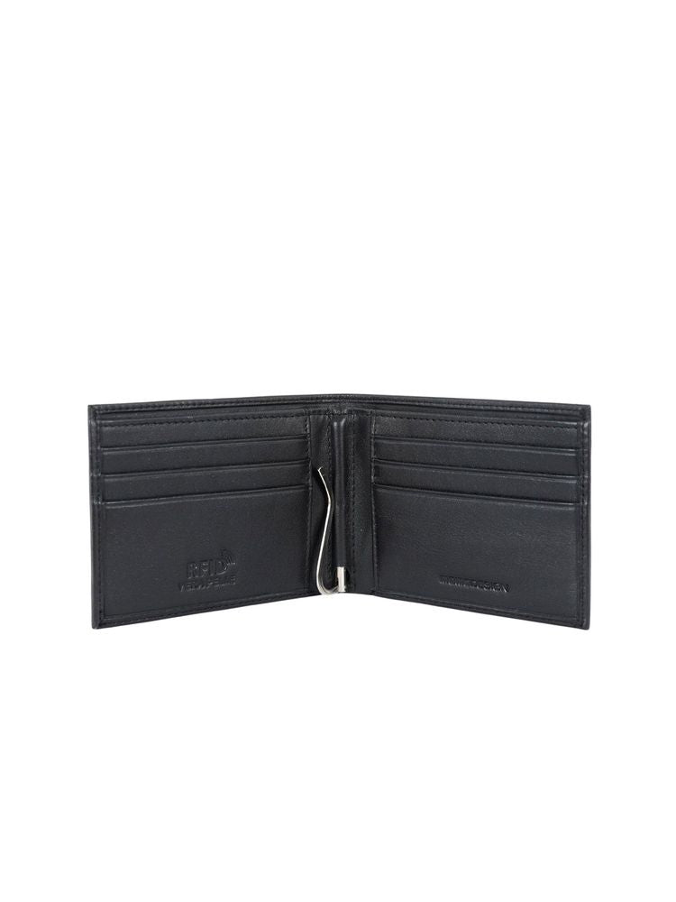 Momo Design Leather Wallet — Black