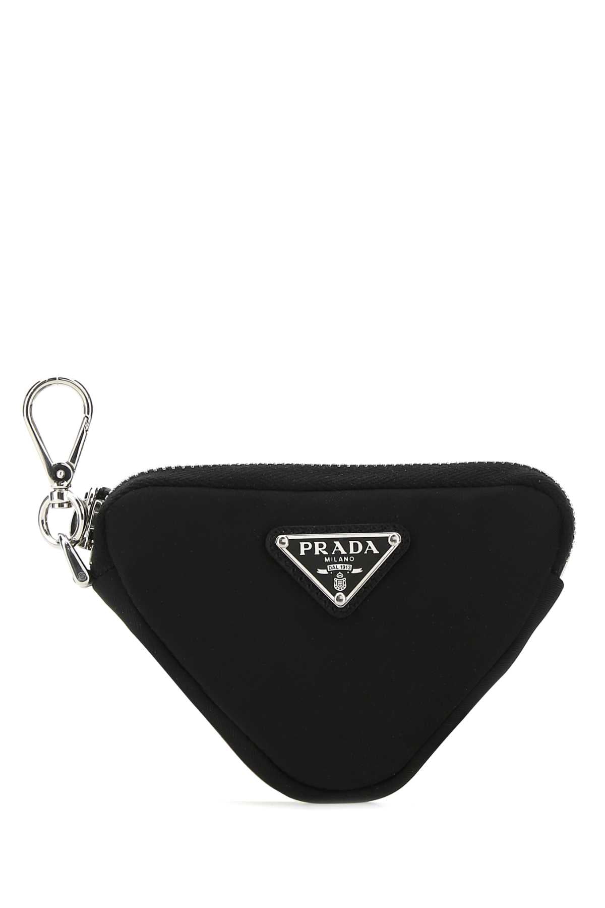 Prada Milano Coin Purse — Black Poliammidericiclata Purses