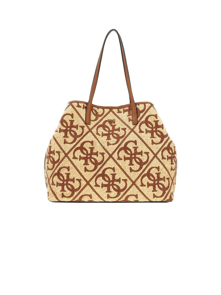 Guess Tote Bag — Beige Polypropylene