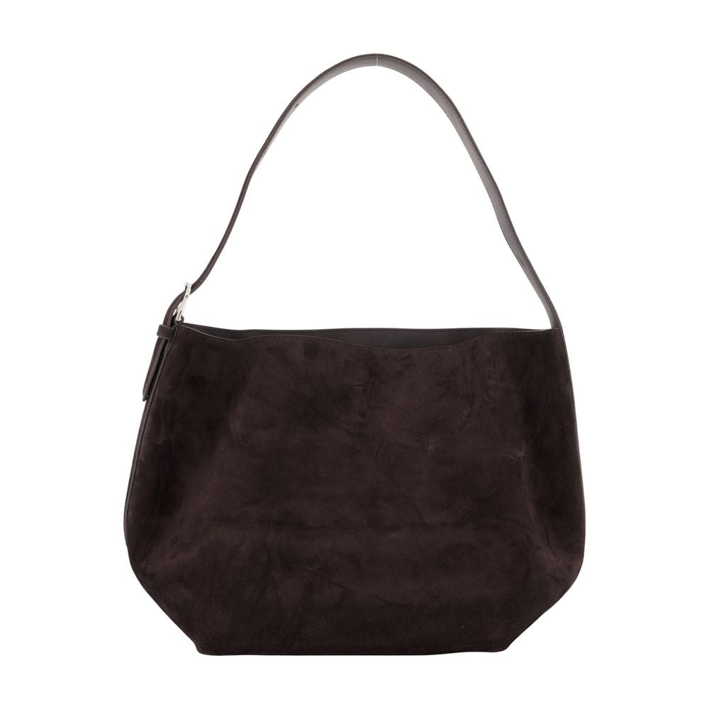 Toteme Shoulder Bag — Brown Calfskin
