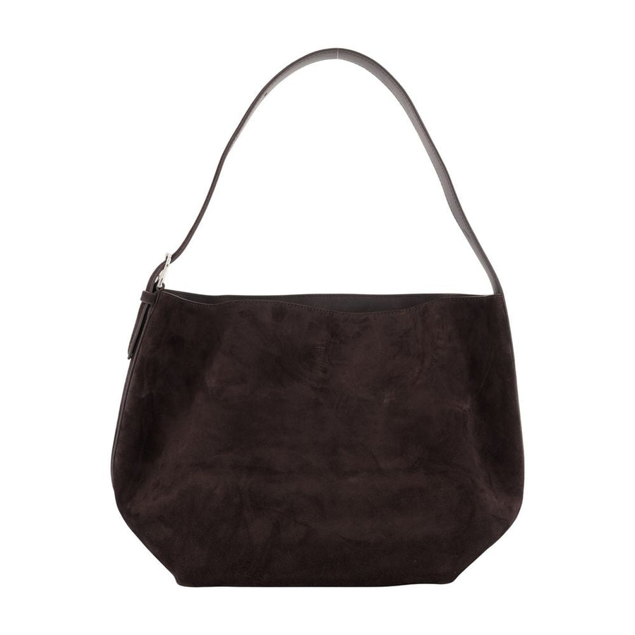 Toteme Shoulder Bag — Brown Calfskin