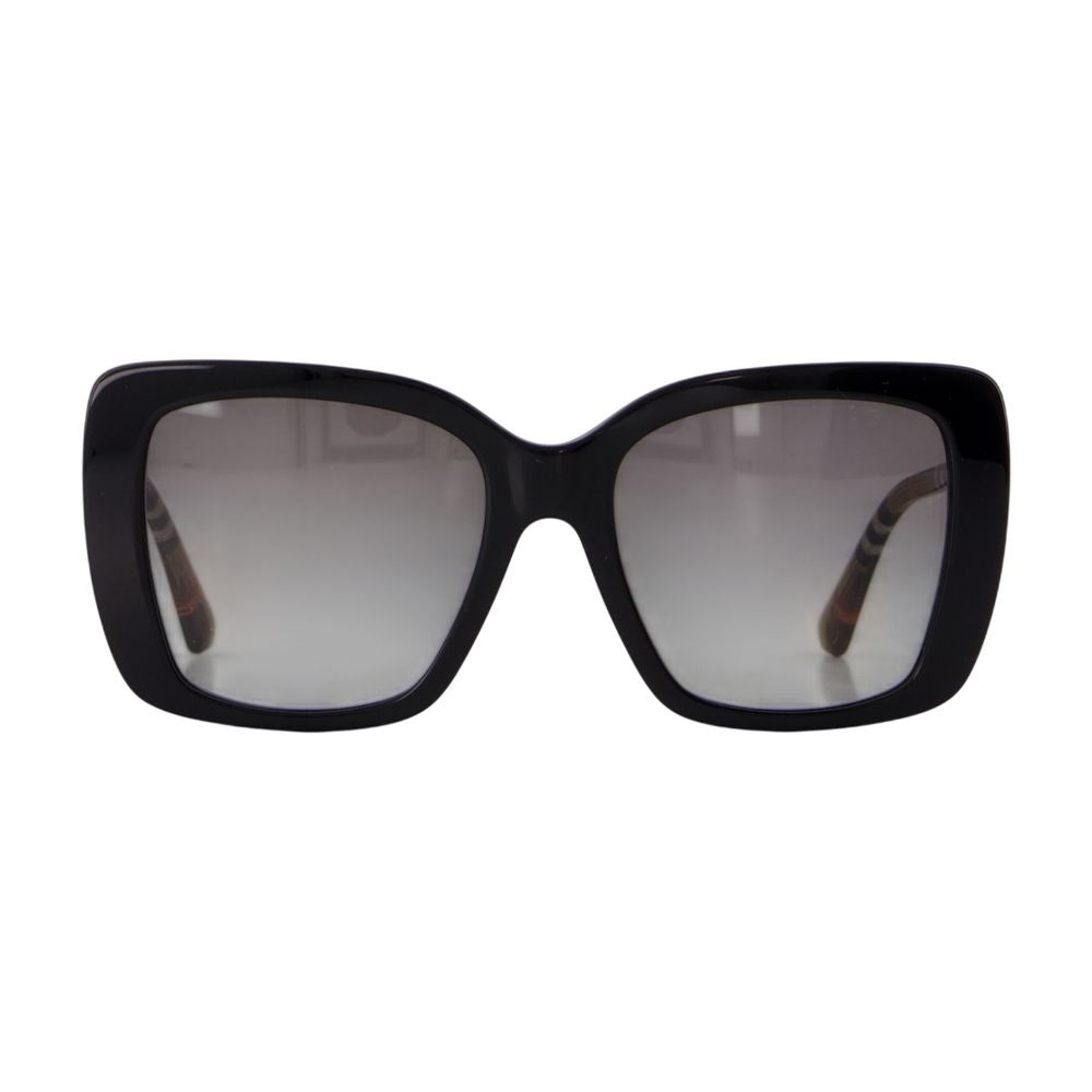 Burberry 0be4456-41611154 Oversized Acetate Sunglasses — Black
