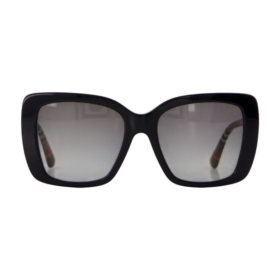 Burberry 0be4456-41611154 Oversized Acetate Sunglasses — Black