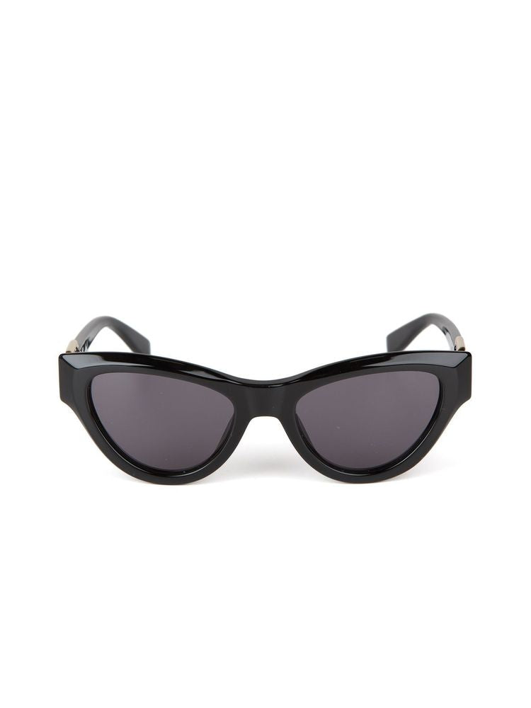 Furla Sfu982 Acetate Cat-Eye Sunglasses — Black